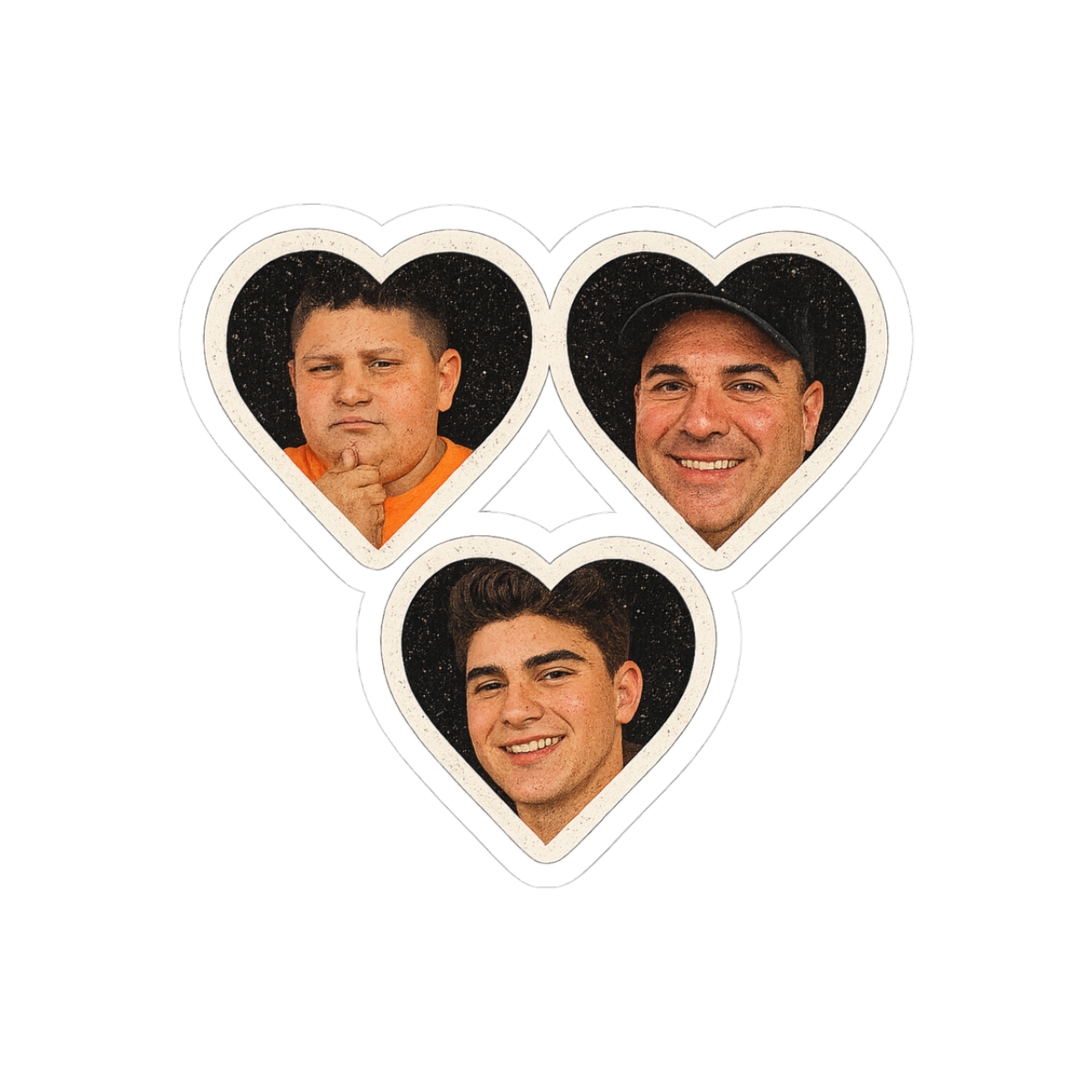 Rizzler Big Justice & AJ Love Meme Sticker - Official stickers merchandise