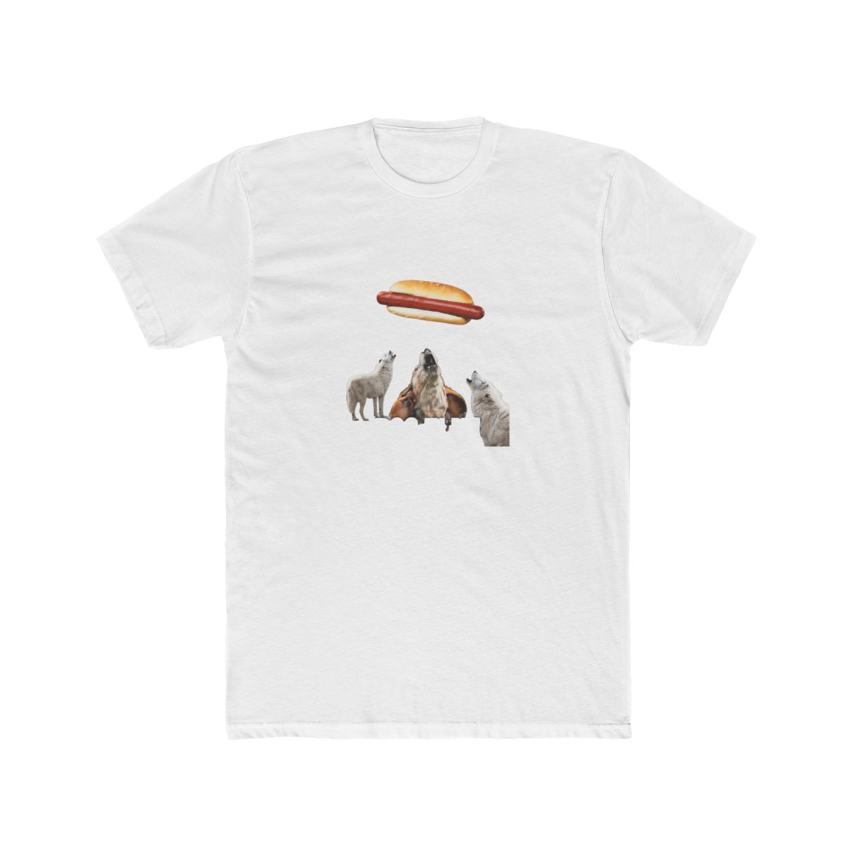 Costco Kirkland Hot Dog I Got That Dog in Me T Shirt | Three Wolf Moon Parody Graphic Tee, Funny Meme Shirt Unwearable Weird Gag Gift - Official t-shirts merchandise