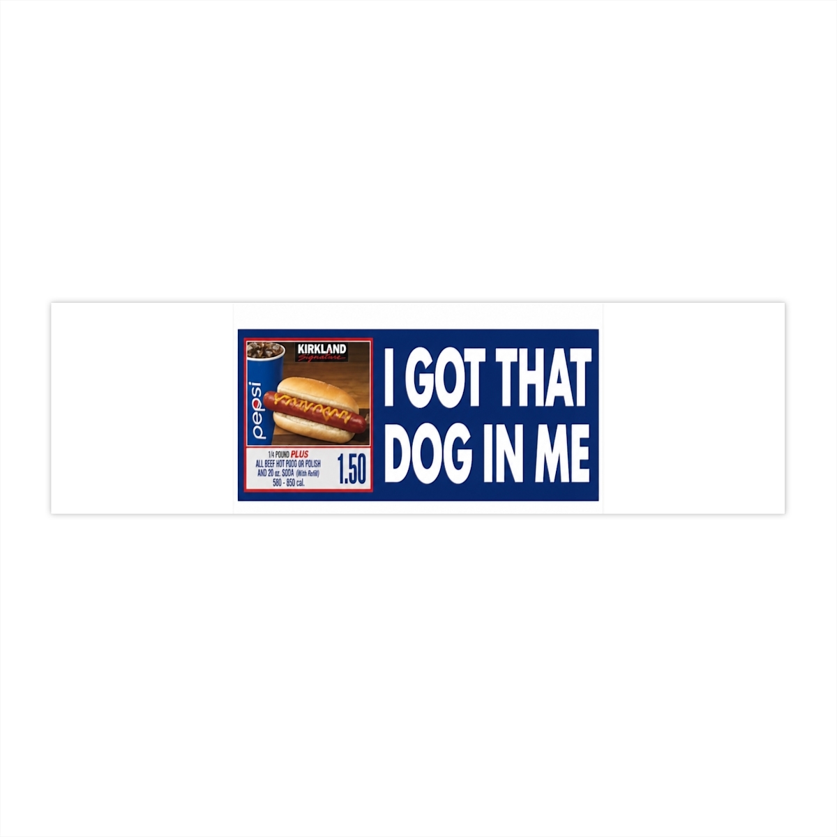 11" x 3" Costco Bumper Sticker, New Driver Bumper Sticker, Funny Bumper Sticker, Car Magnet Alternative, Costco Guys Bumper Sticker | Big Justice & A.J. Befumo