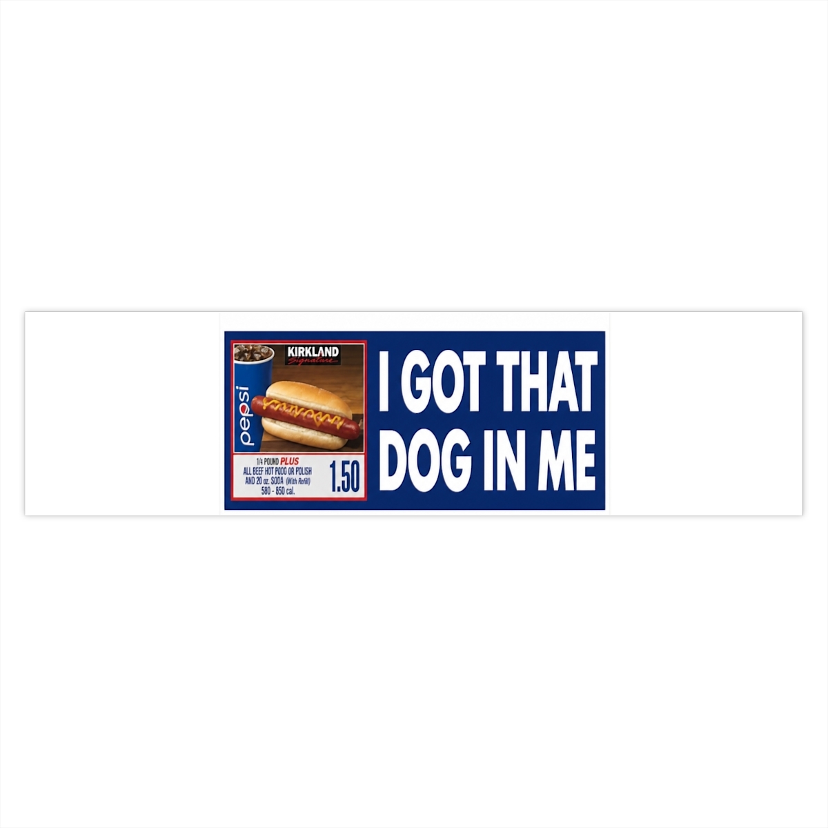 11" x 3" Costco Bumper Sticker, New Driver Bumper Sticker, Funny Bumper Sticker, Car Magnet Alternative, Costco Guys Bumper Sticker | Big Justice & A.J. Befumo