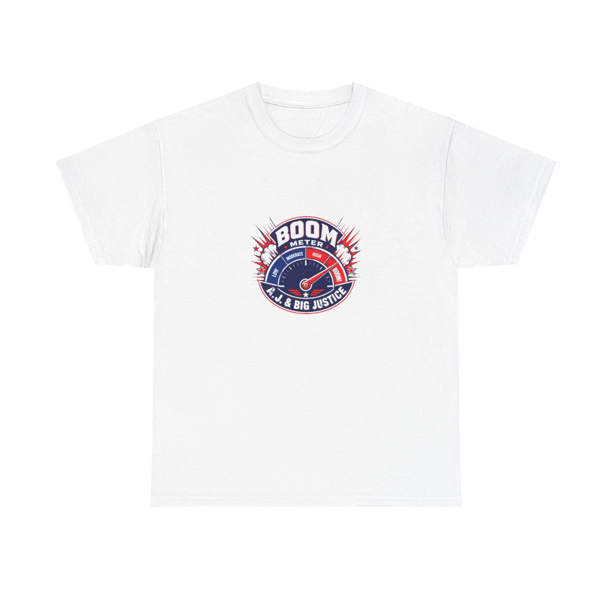 Big Justice & A.J. Befumo "Costco Guys." Unisex Tee - alternate angle 2, merchandise