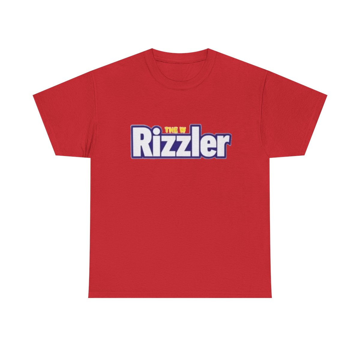 The Rizzler Tee | Retro Logo, Bold Typography, Black Shirt Big Justice & A.J. Befumo