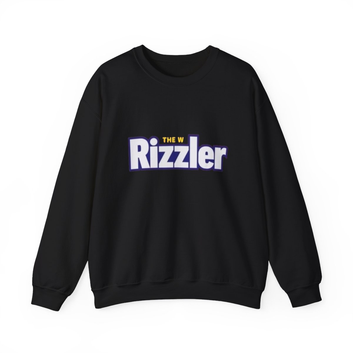 The W Rizzler logo Sweatshirt | Retro logo graphic crewneck Big Justice & A.J. Befumo
